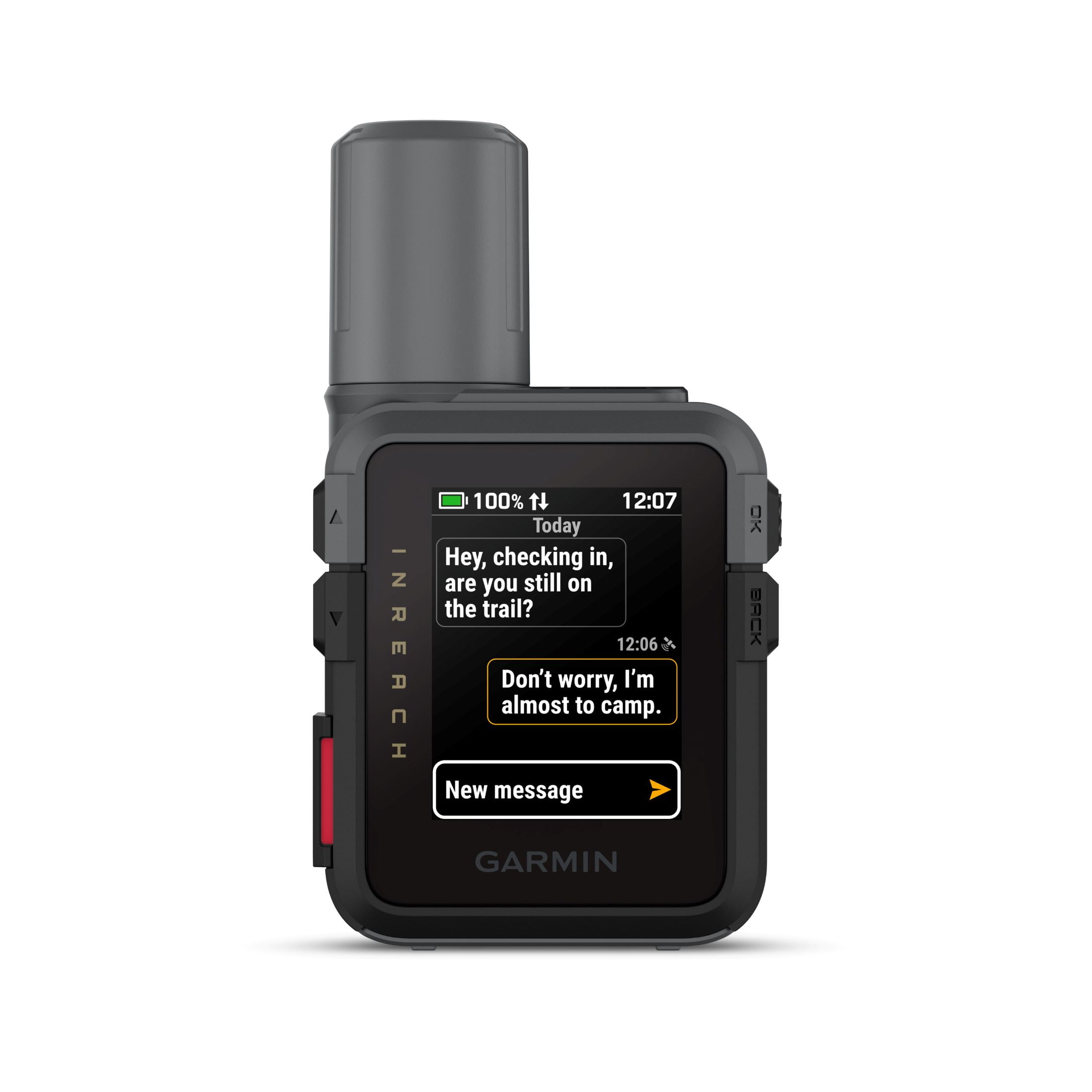Garmin inReach Mini 3, Rugged Compact Global Satellite Communicator with Color Touchscreen, Two-Way Texting, Emergency SOS Messaging & Long Battery Life Up to 350 Hours with 10-min inReach® Tracking