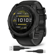 Garmin tactix 8 51mm AMOLED Sapphire Edition Smartwatch with Applied Ballistics Ultralight Solver and Built-In Flashlight