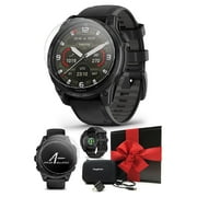 Garmin tactix 8 AMOLED (47mm) Premium Tactical GPS Smartwatch Gift Box Bundle with PlayBetter Screen Protectors, Wall Adapter & Case