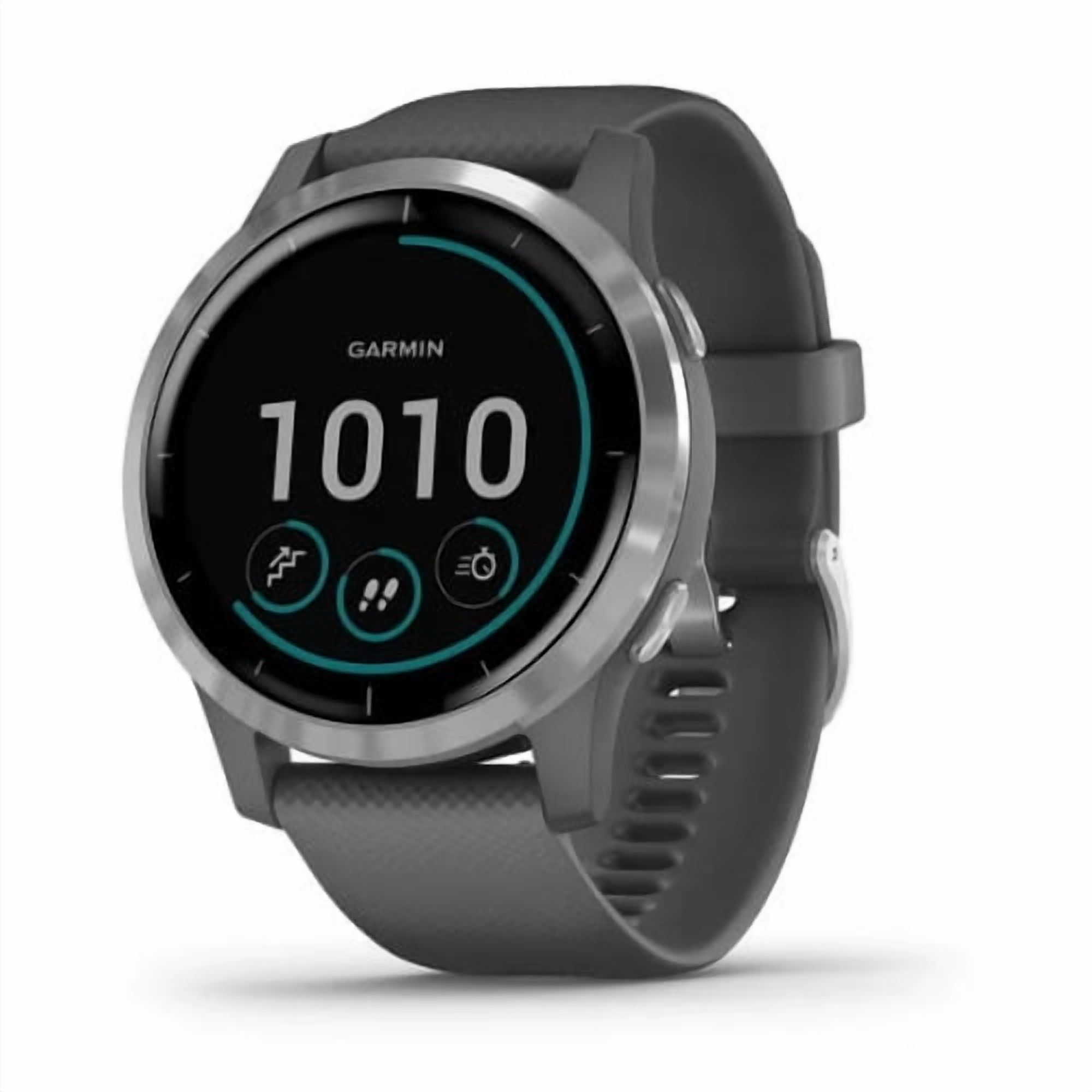 その他 GARMIN - GARMIN VIVOACTIVE 4 SHADOW GRAY/SILVE Garmin vívoactive® 4, Silver Bezel, Shadow Gray Case