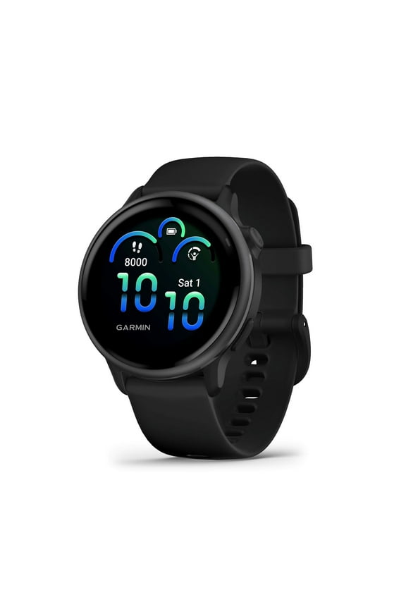 vívoactive 6, Health and Fitness GPS Smartwatch, AMOLED Display, Up To 11 Days Of Battery, Slate with Black Band