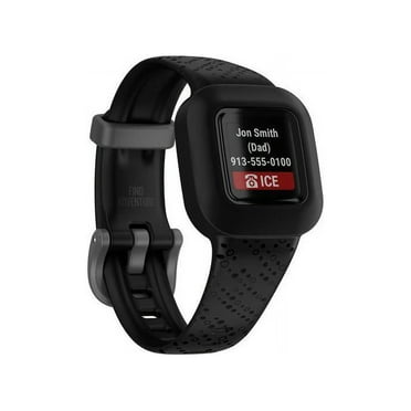 Garmin vívofit jr. 3 Kids Fitness Tracker, Black Cosmic, Up To 1 Year Battery Life, Swim-Friendly, Activity Unlocks Adventure