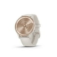 thumbnail image 1 of Garmin vívomove® Trend, Stylish Hybrid Smartwatch, Long-Lasting Battery Life, Dynamic Watch Hands and Touchscreen , Ivory, 1 of 2