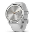 thumbnail image 1 of GARMIN Vivomove Trend Silver/Mist Gray Smartwatch (010-02665-03), 1 of 2