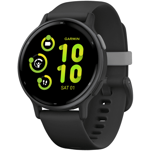 Garmin vivoactive® 5, Health and Fitness GPS Smartwatch, AMOLED Display, Up To 11 Days Of Battery, Slate