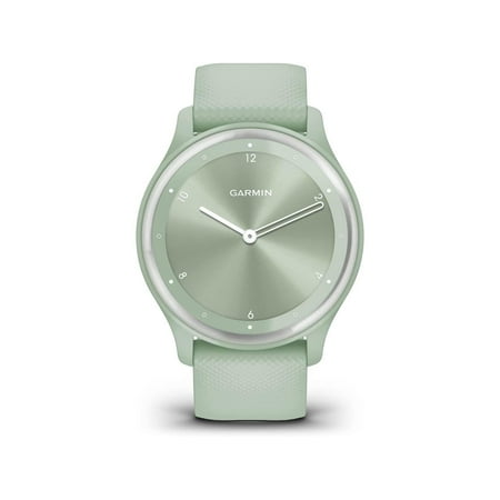 Garmin vivomove Sport, Hybrid Smartwatch, Health and Wellness Features, Touchscreen, Cool Mint