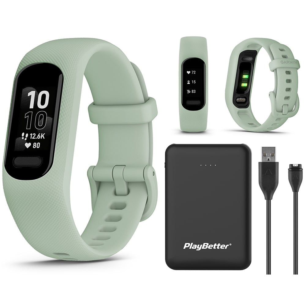 Garmin Vivosmart 5 Fitness Tracker Watch Bundle with PlayBetter Portable Charger (Black, Large) - Walmart.com Garmin Vivosmart 5 Fitness Tracker Watch Bundle with PlayBetter Portable Charger (Black, Large) - Walmart.com