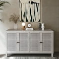 thumbnail image 1 of Garne Accent Buffet Server Cabinet- White Washed, 1 of 13