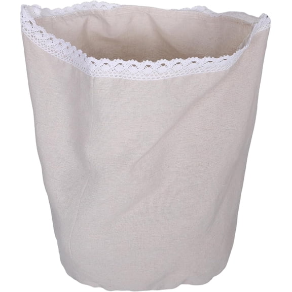 Garneck Farmhouse Fabric Liner Replacement for Woven Laundry Basket Washable Cloth Insert for Bedroom Bathroom Hampers Fit Basket Cloth Insert