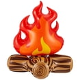 Garneck Inflatable Bonfire Lovely Campfire Prop Vivid Camp Fire Prop ...