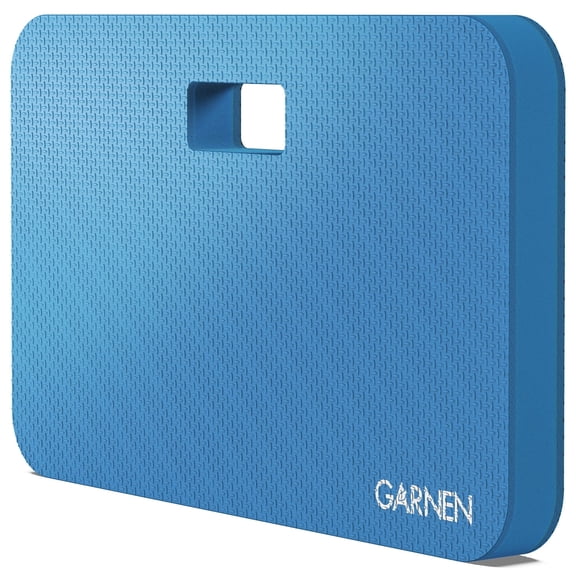 Garnen Large Garden Kneeling pad, Extra Thick Gardening Knee Pad for Baby Bath, Yoga Exercise, Workout, EVA Foam Knees Mat 17.6" x 11" x 1.5", Blue