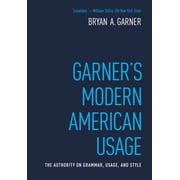 Garners Modern American Usage Hardcover by Bryan Garner