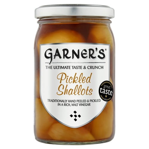 Garner's Pickled Shallots 300g, British Import (Pack of 2)