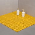 Bathroom Mat 30 X 30cm Prevent Slipping Spliced Comfortable