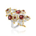 thumbnail image 1 of Garnet Gemstone Ring, 1 of 3
