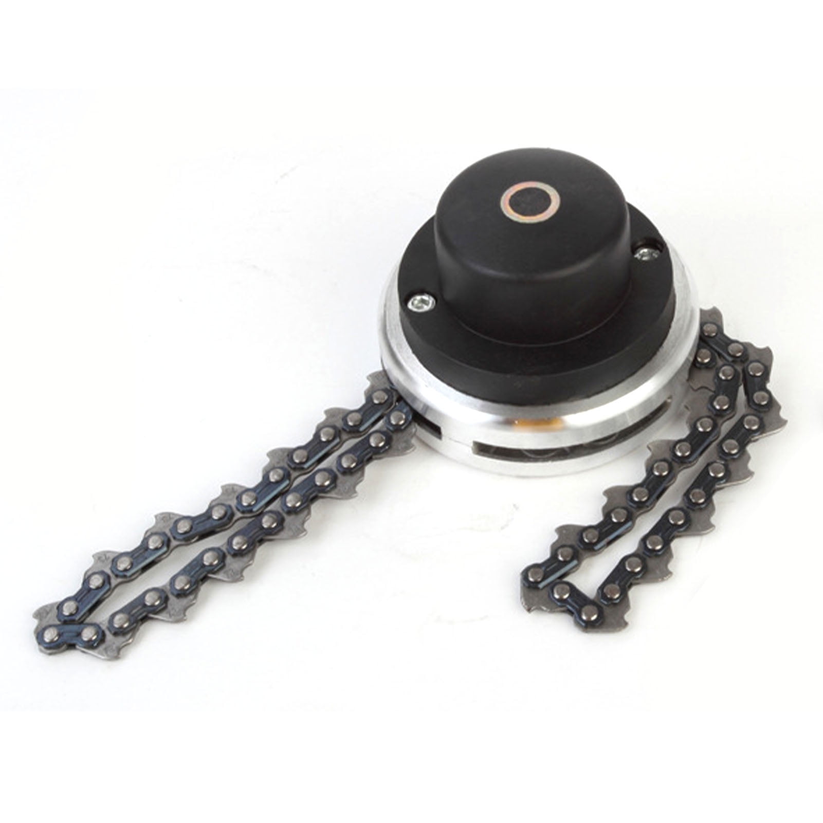 Lawn Mower Chain Weeding Head Cordless Trimmer Head with Chain Brushcutter Accessory