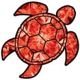 thumbnail image 1 of Garnet Sea Turtle Birthstone Decal January Print Sticker Vinyl Rear Window Car Truck Laptop Gem Travel Mug Water and Fade Resistant 2.5 Inches, 1 of 4