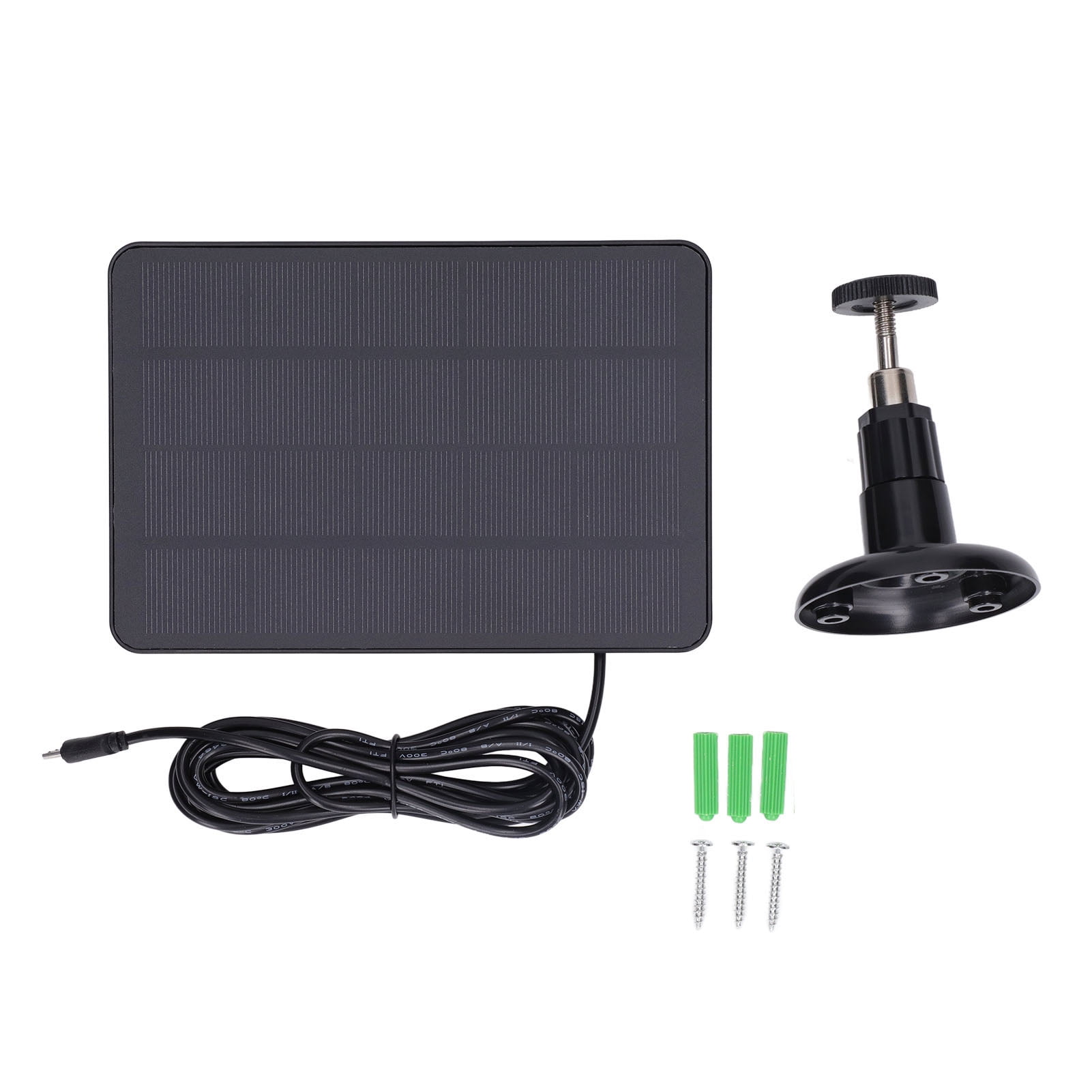 Solar Panel 4W 5V Outdoor Waterproof Weather Resistant Regulable