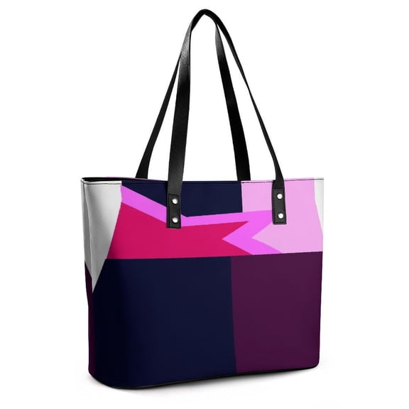 Garnet (Steven Universe) Woman Leather Handbags Large Tote Bag Fashion Portable Handbags With Zipper