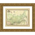 thumbnail image 1 of Garnier 14x11 Gold Ornate Wood Framed with Double Matting Museum Art Print Titled - Siberia Russia Asia - Garnier 1860, 1 of 4