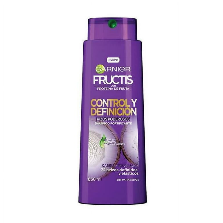 Garnier 7509552906455 650 ml Controly Definicion Rizos Fructis