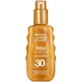 thumbnail image 1 of Garnier Ambre Solaire Ideal Bronze Milk-In Spray SPF30 150 ml / 5 fl oz, 1 of 3