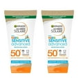 thumbnail image 1 of Garnier Ambre Solaire Kids Sensitive Advanced Sun Protection Lotion SPF50+ 175 ml / 5.9 fl oz 2 Pack, 1 of 1