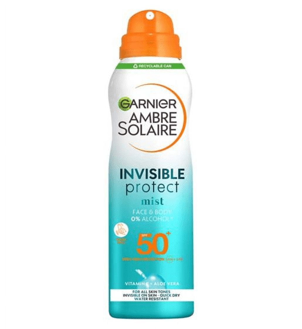Solaire 50+ Invisible SPF Mist Protect 200ml Garnier Ambre Spray