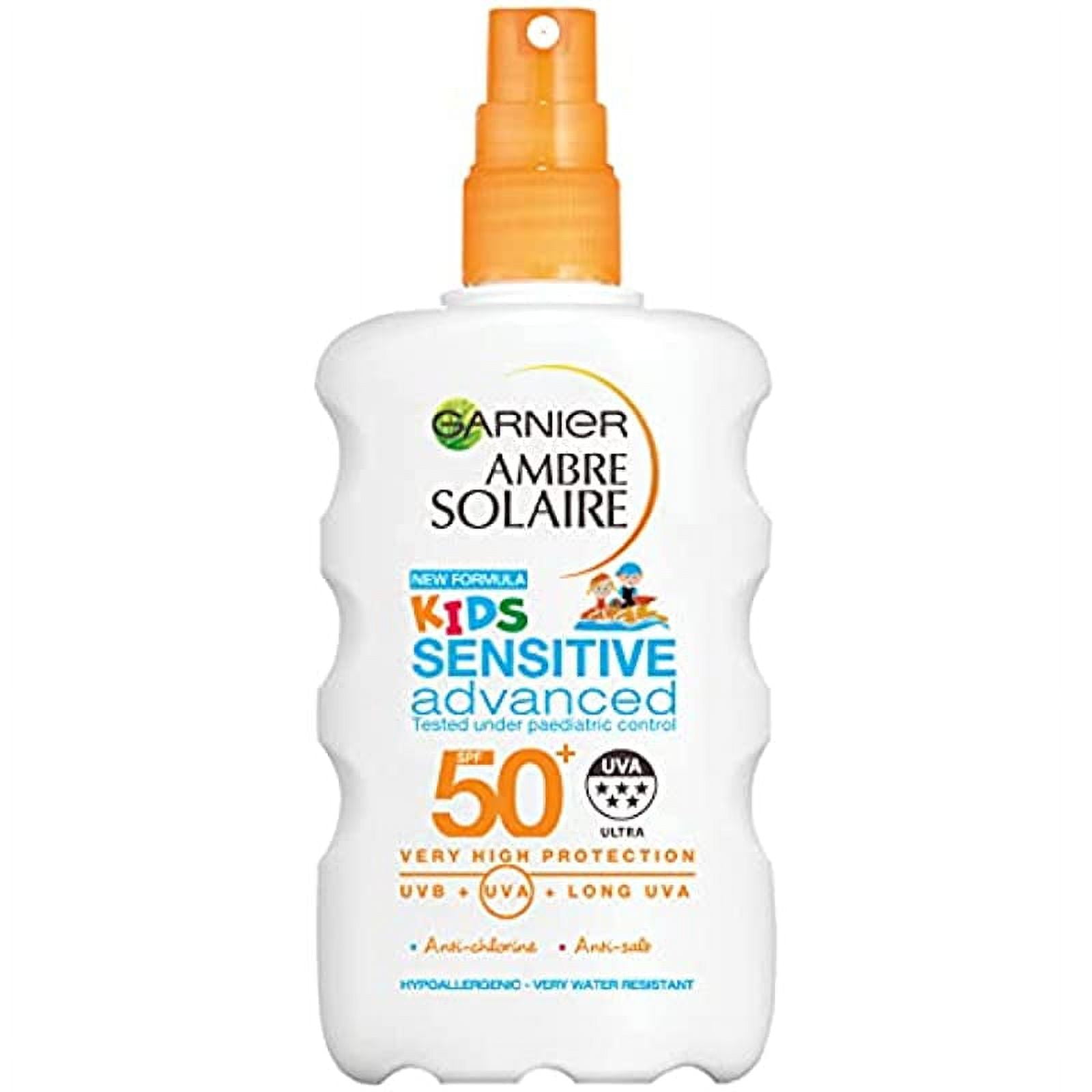 Garnier Ambre Solaire SPF 50 Plus Kids Sensitive Spray 200 ml | Sonnencremes