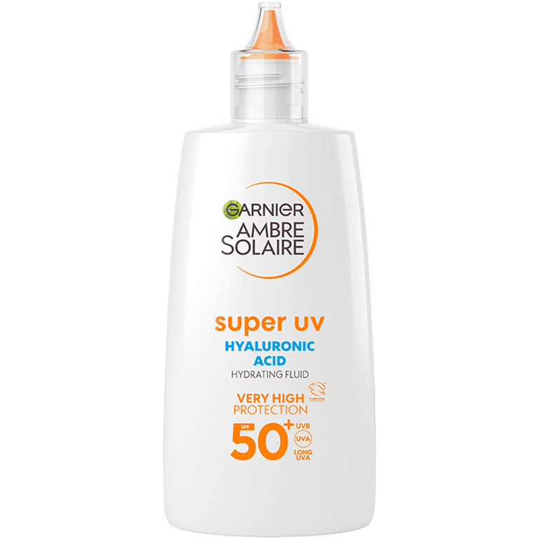 Garnier Super UV SPF50 日焼け止め 40ml 5本セット Garnier Ambre Solaire Super UV Face Cream SPF50, Hydrating With
