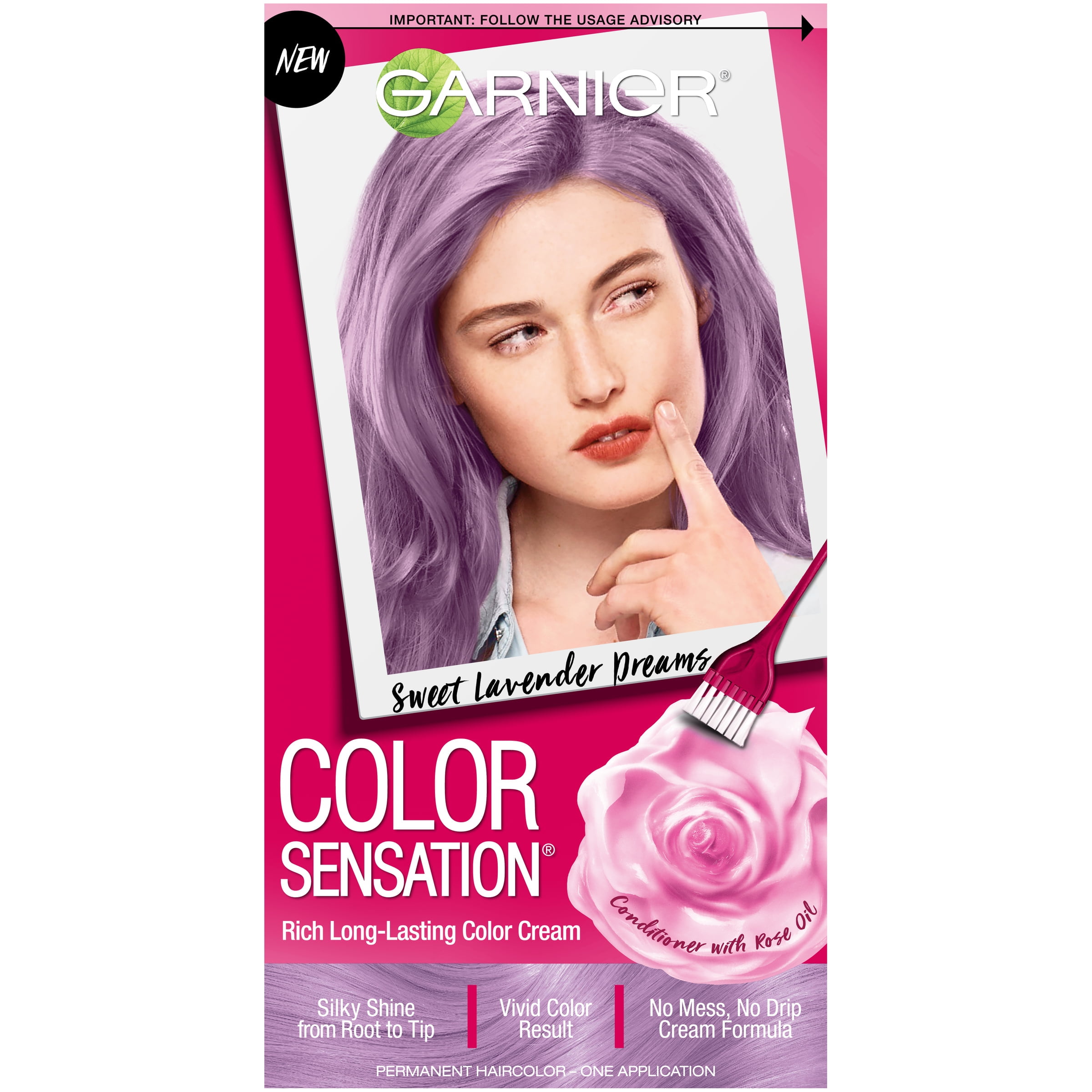 Garnier Color Sensation Cream Hair Color Cream, 8.21 Sweet
