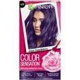 thumbnail image 1 of Garnier Color Sensation Hair Color Cream, 5.21 Grape Expectations Intense Purple, 1 of 8