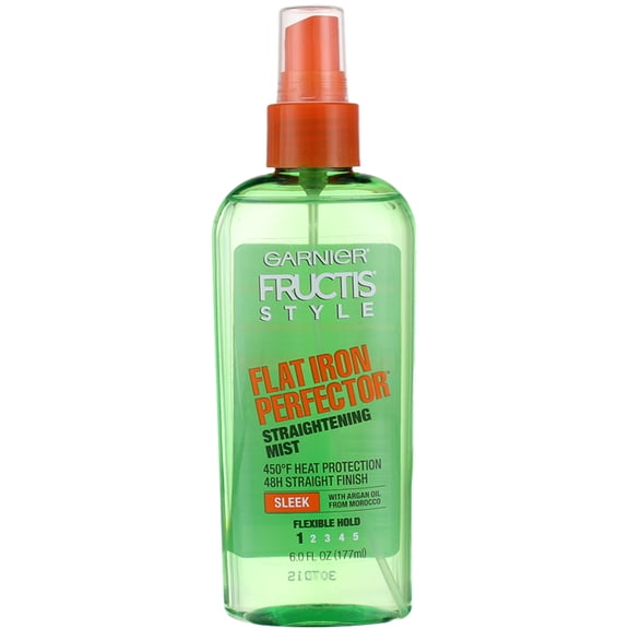 Garnier Flat Iron Perfector Straightening Hair Mist, 6 fl oz (6 pack)