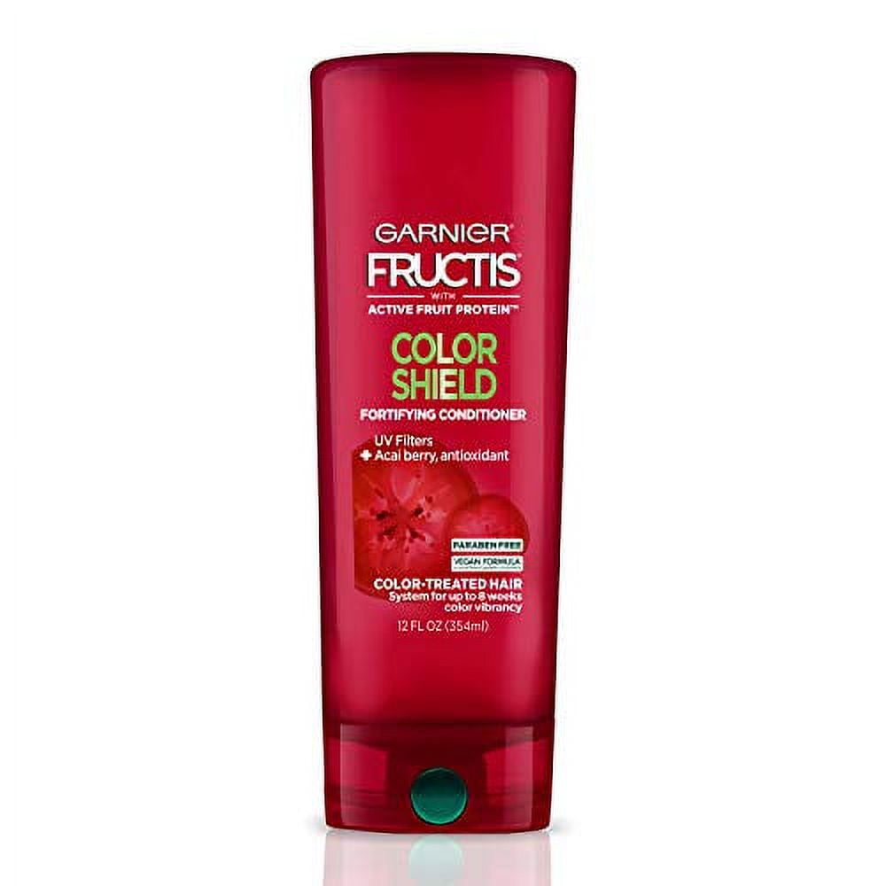 Garnier Fructis Color Shield Conditioner, Color-Treated Hair, 12 fl. oz.