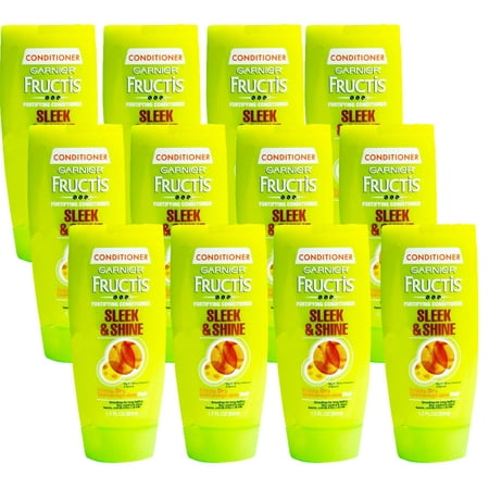 Garnier Fructis Conditioner Sleek & Shine 1.7oz (12 Pieces)