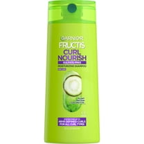 Garnier Fructis Curl Nourish Moisturizing Shampoo with Coconut Oil, 22 fl oz