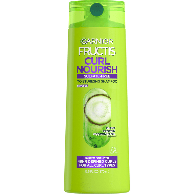 Garnier Fructis Nourish Moisturizing Shampoo with Elasto Protein, 12.5 fl oz - Walmart.com