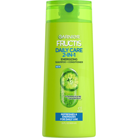 Garnier Fructis 2-in-1 Conditioning Shampoo, 22 fl oz