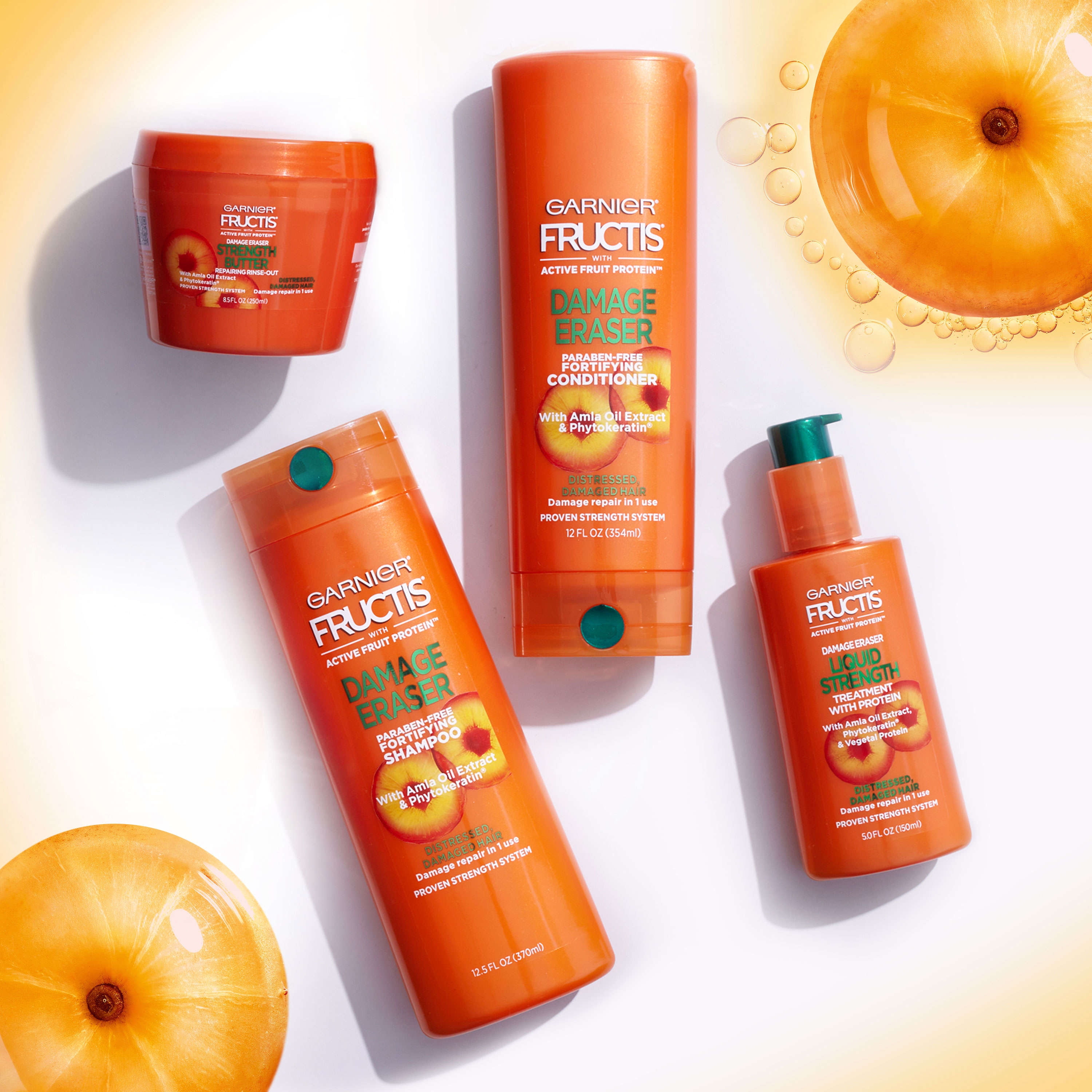 Garnier Fructis Damage Eraser Fortifying Shampoo with Amla Oil Extract