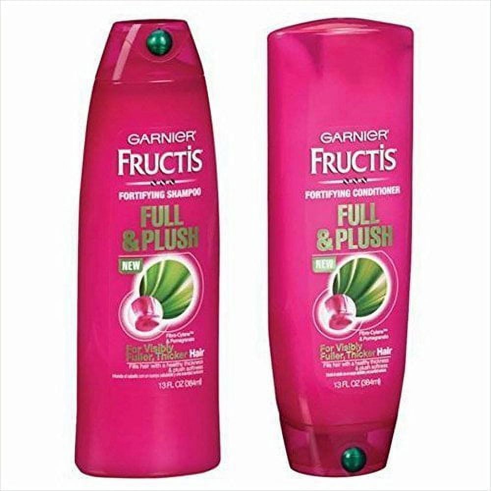 Garnier Fructis Full and Plush Shampoo and Conditioner Bundle Net Wt