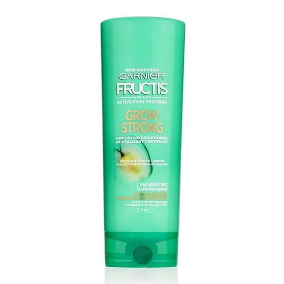 Garnier Fructis Grow Strong Fortifying Conditioner, 12 Oz, 3 Pack