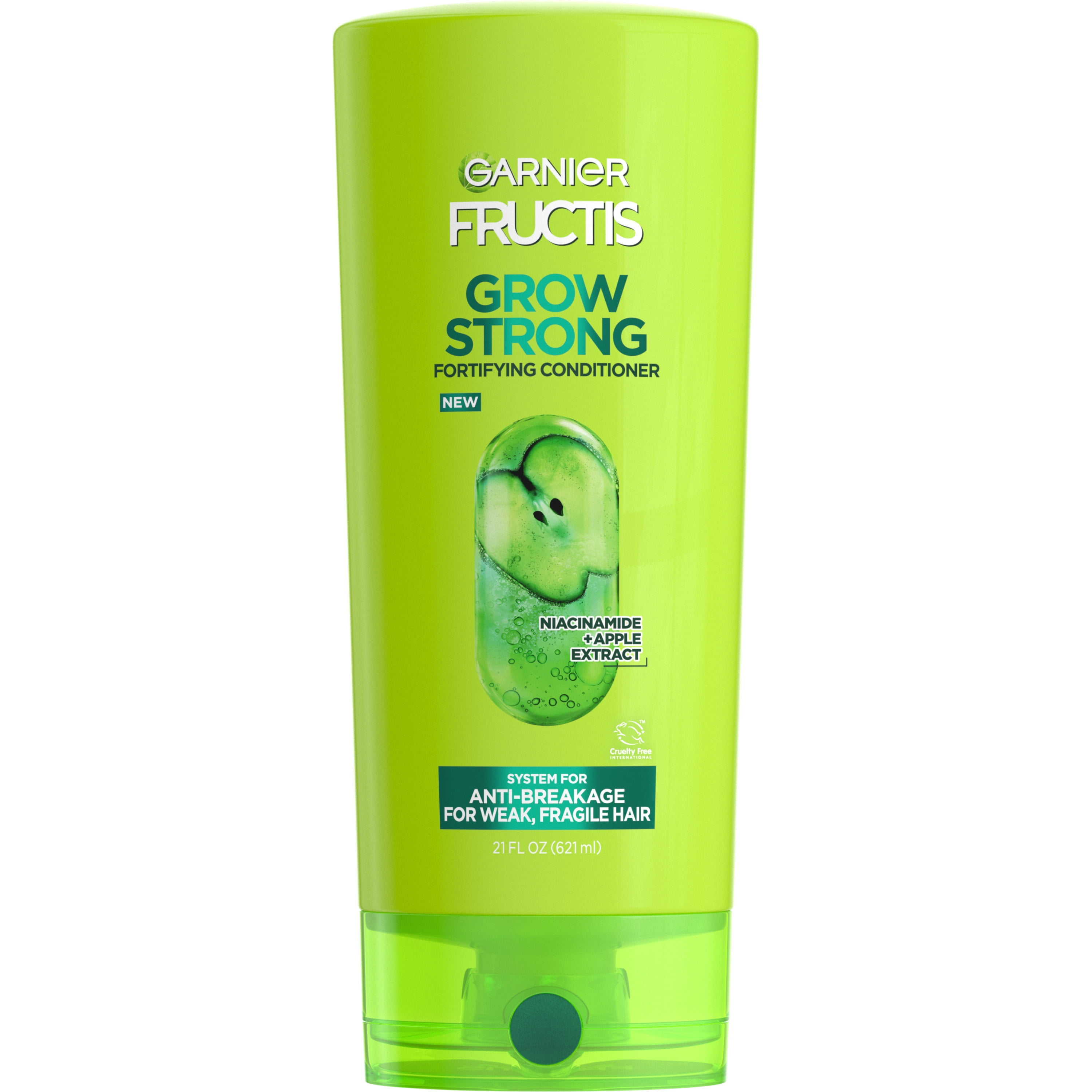 Garnier Fructis Grow Strong Fortifying Repairing Conditioner, Ceramide, All Hair Types, 21 fl oz