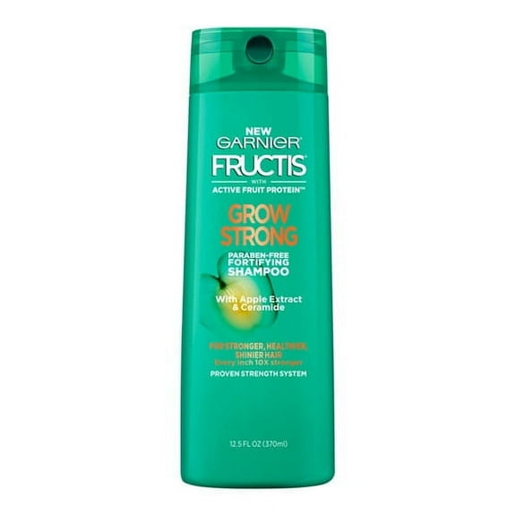 Garnier Fructis Grow Strong Fortifying Shampoo, 12.5 Oz, 2 Pack