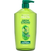 Garnier Fructis Grow Strong Fortifying Shampoo with Active Fruit Protein, All Hair Types, 33.8 fl oz