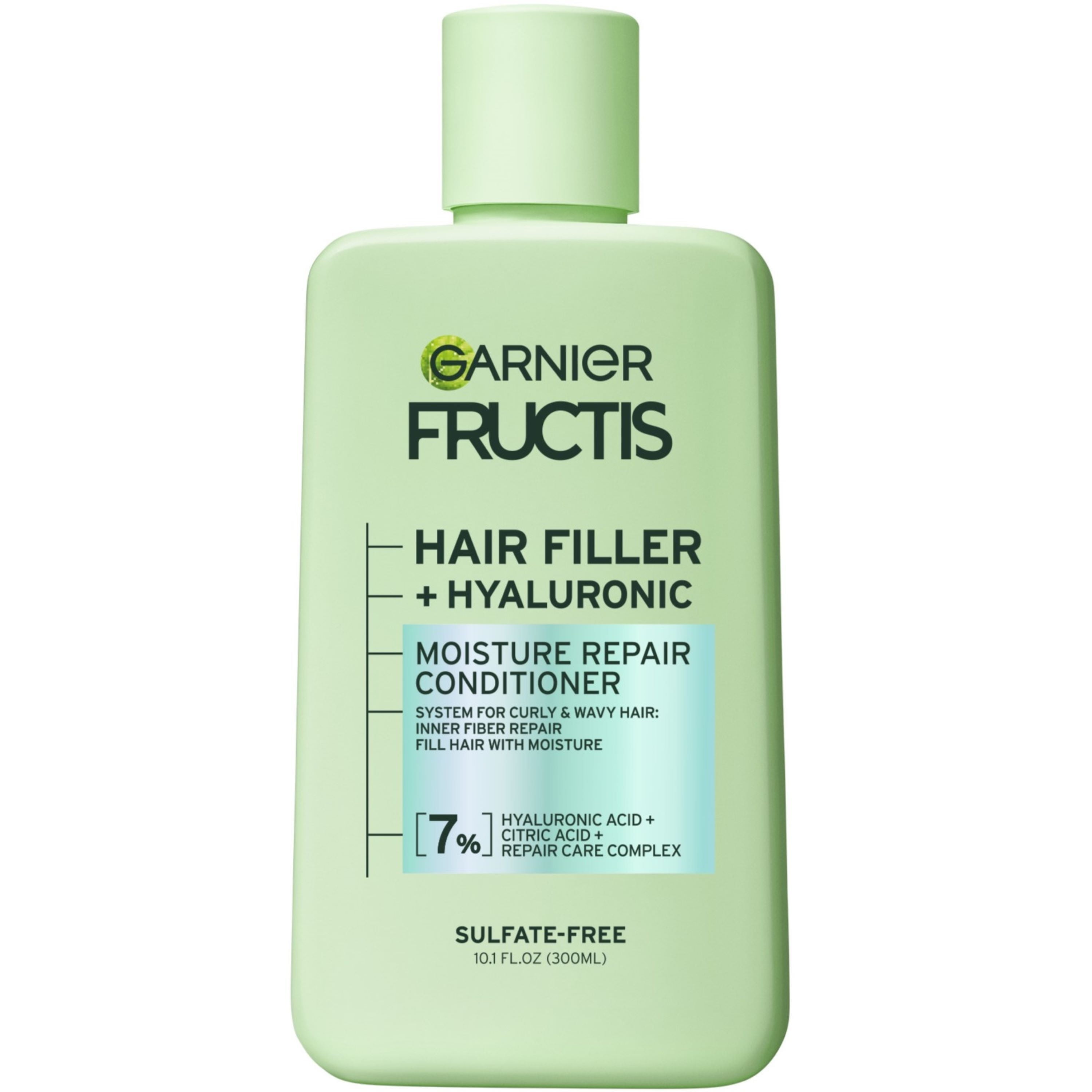 Garnier Fructis Hair fl Repair Acid, Filler Hyaluronic with 10.1 Conditioner Moisture oz