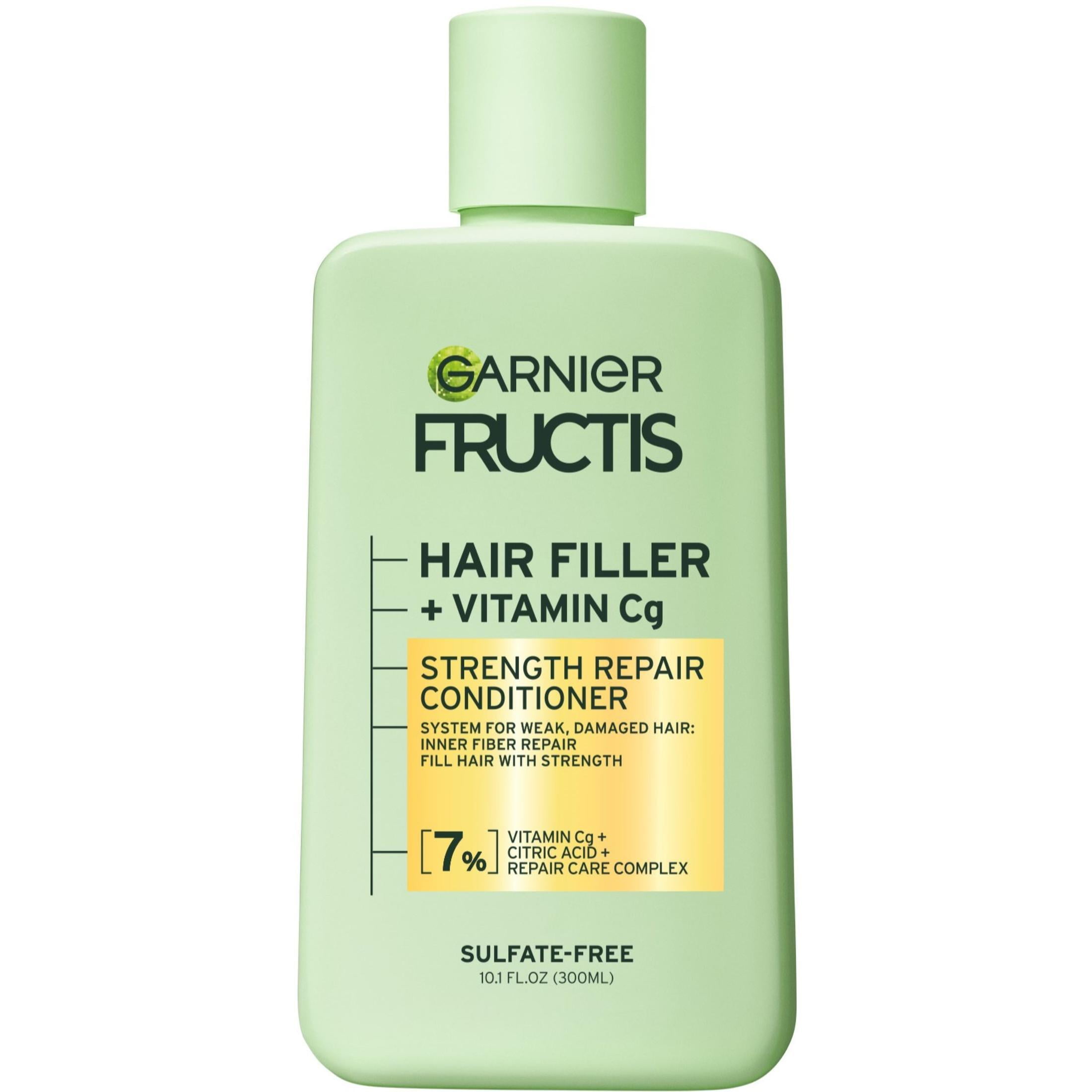 Garnier Fructis Hair Filler Strength Repair Squeeze Conditioner with Vitamin Cg, 10.1 fl oz