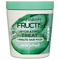 Garnier Fructis Hydrating 1 Minute Hair Mask with Aloe Extract, 13.5 fl oz