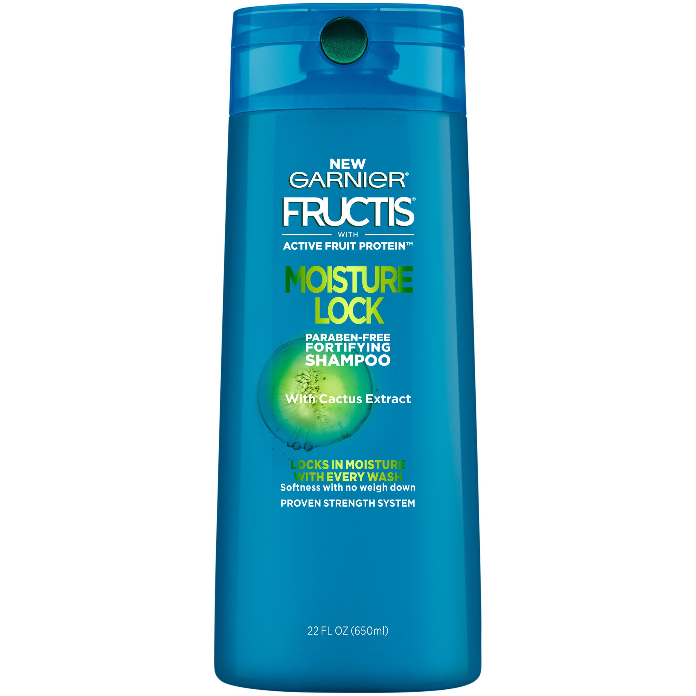 Garnier Fructis Moisture Lock Shampoo, 22 Fl Oz