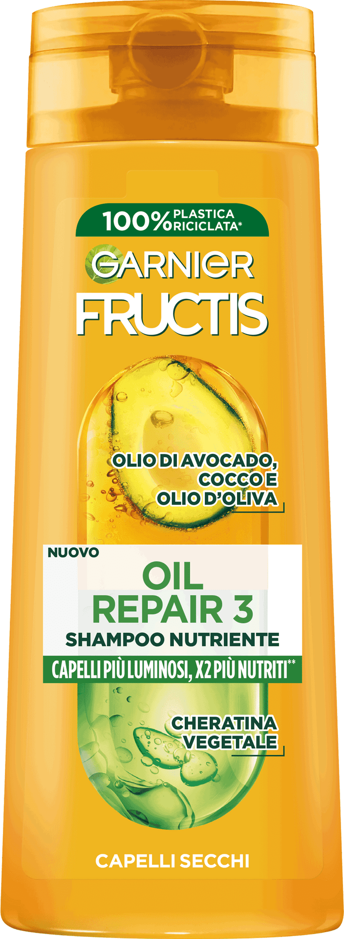 Garnier Fructis Nourishing Shampoo w/ Avocado Oil 8.5 Oz ideal for dry hair