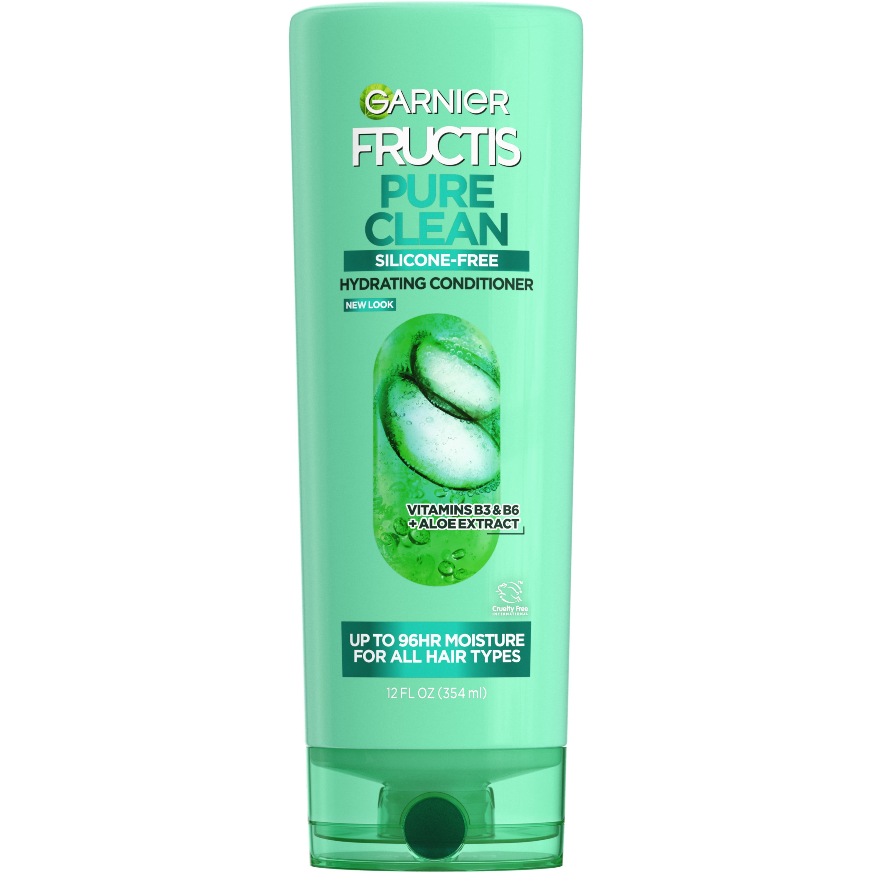 Garnier Fructis Pure Clean Hydrating Strengthening Conditioner, 12 fl oz